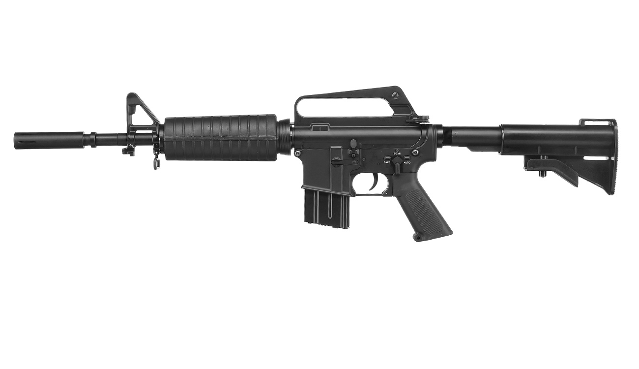 Double Bell XM177E2 Commando Professional Line Vollmetall S-AEG 6mm BB schwarz Bild 1