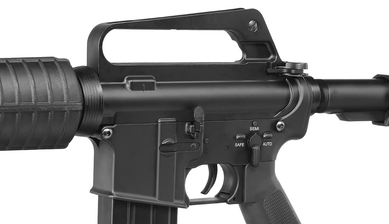 Double Bell XM177E2 Commando Professional Line Vollmetall S-AEG 6mm BB schwarz Bild 7