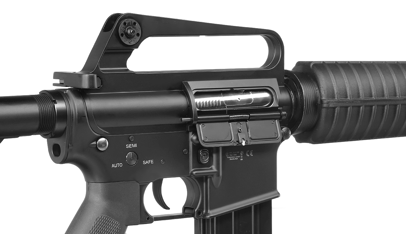 Double Bell XM177E2 Commando Professional Line Vollmetall S-AEG 6mm BB schwarz Bild 8