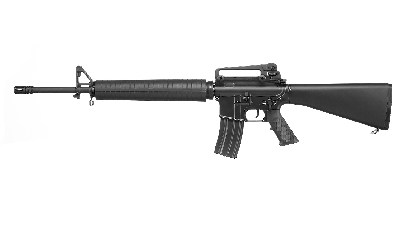 Double Bell M16A3 Rifle Professional Line Vollmetall S-AEG 6mm BB schwarz Bild 1