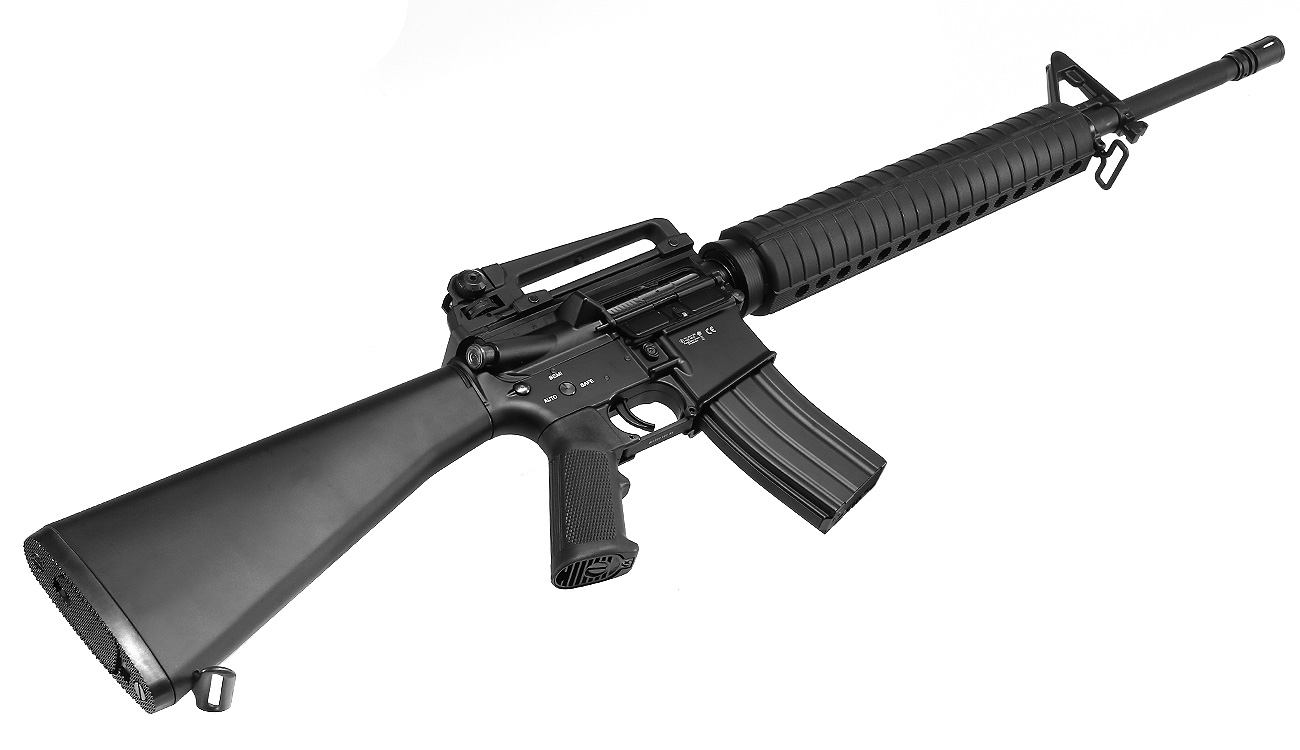 Double Bell M16A3 Rifle Professional Line Vollmetall S-AEG 6mm BB schwarz Bild 4