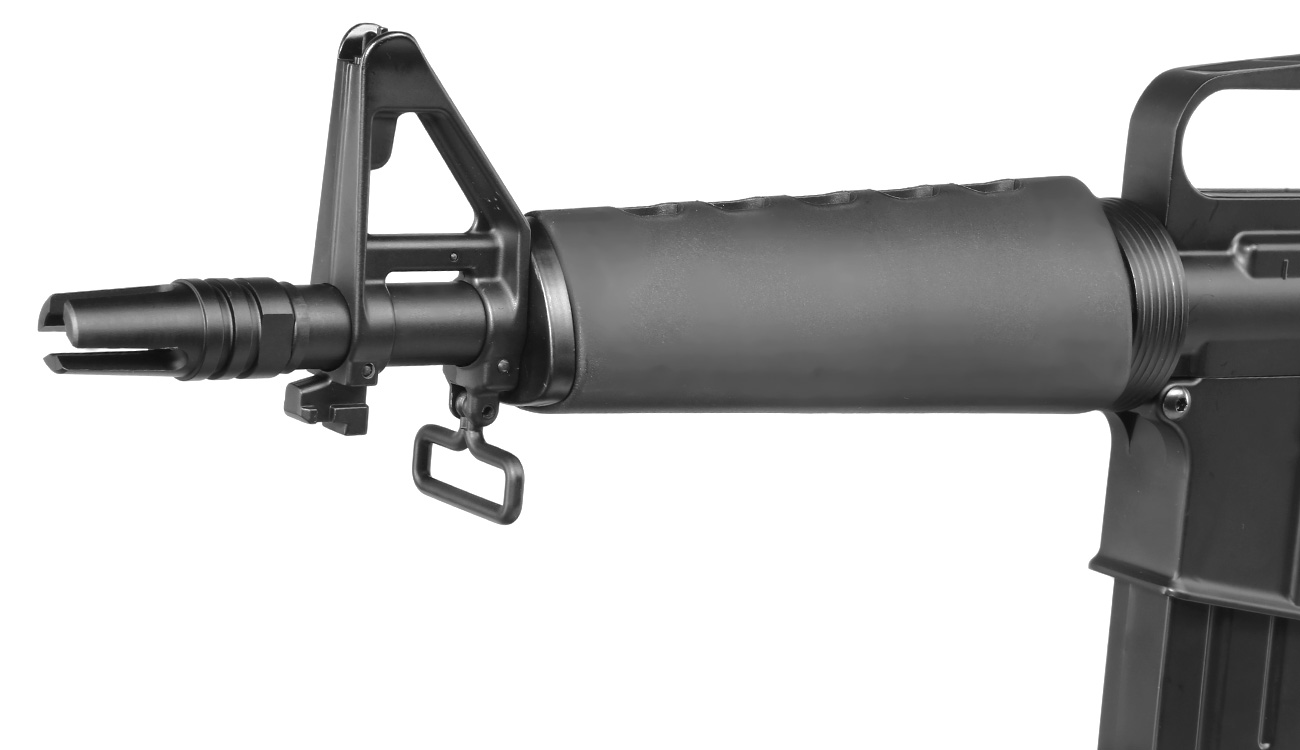 Double Bell CAR-15 Carbine Professional Line Vollmetall S-AEG 6mm BB schwarz Bild 6