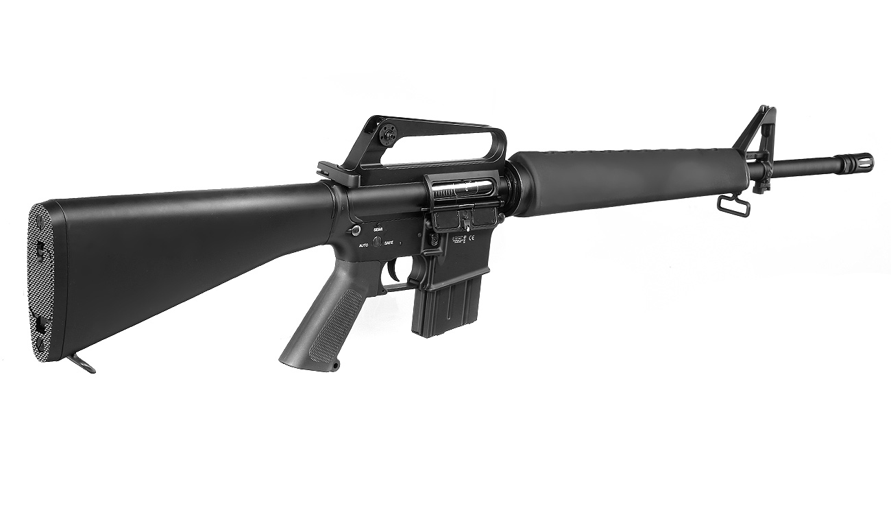 Versandrckufer Double Bell M16VN Rifle Professional Line Vollmetall S-AEG 6mm BB schwarz Bild 3