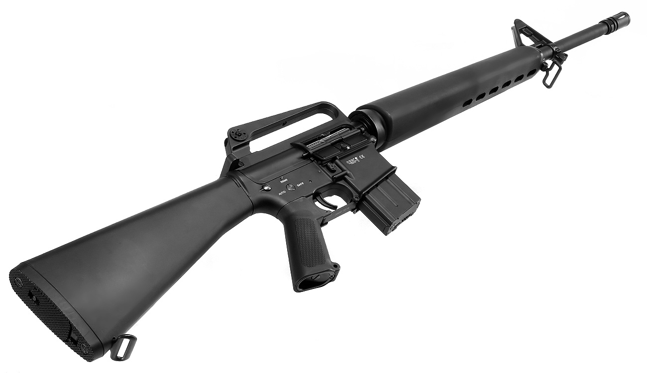 Versandrckufer Double Bell M16VN Rifle Professional Line Vollmetall S-AEG 6mm BB schwarz Bild 4