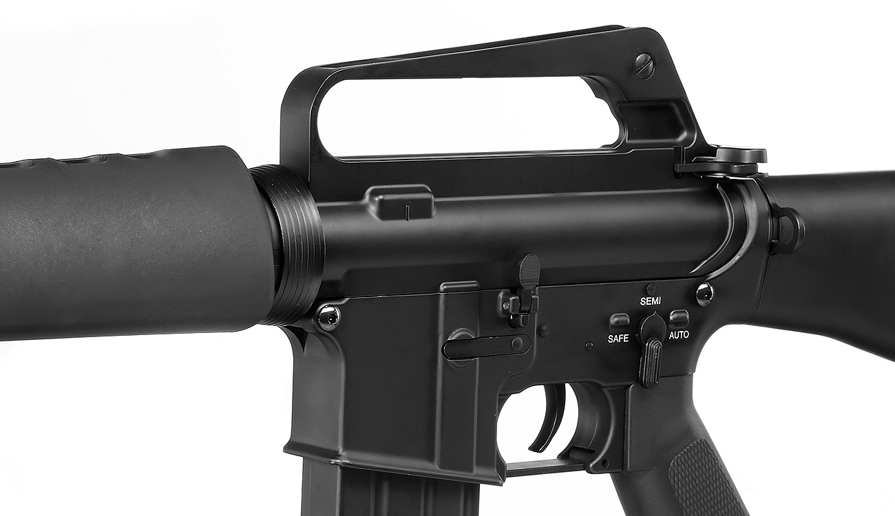 Versandrckufer Double Bell M16VN Rifle Professional Line Vollmetall S-AEG 6mm BB schwarz Bild 6