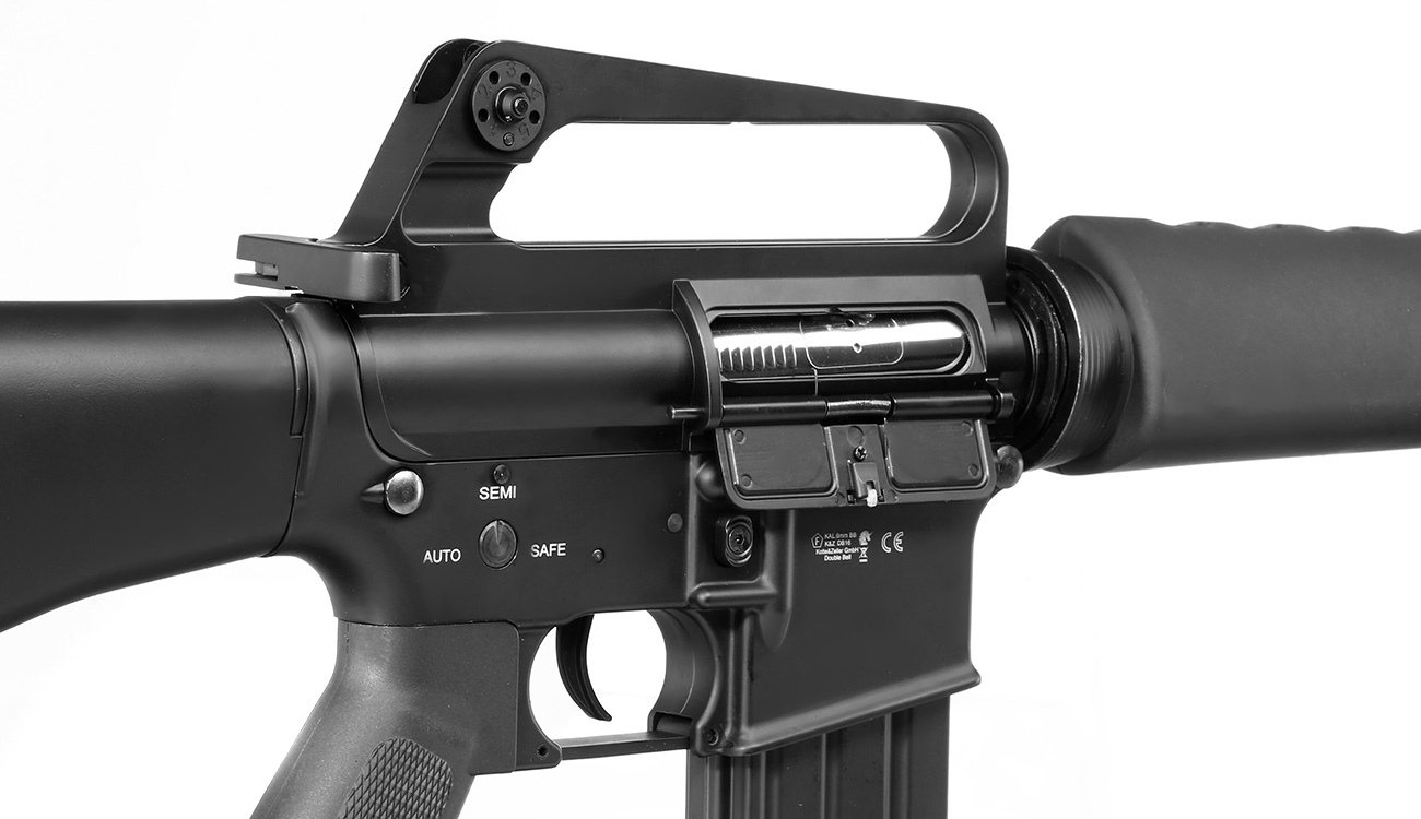 Versandrckufer Double Bell M16VN Rifle Professional Line Vollmetall S-AEG 6mm BB schwarz Bild 7