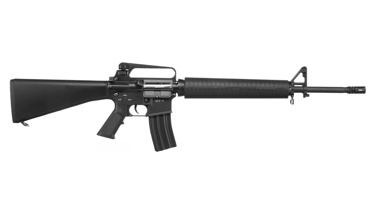 Double Bell M16A2 Rifle Professional Line Vollmetall S-AEG 6mm BB schwarz Bild 2