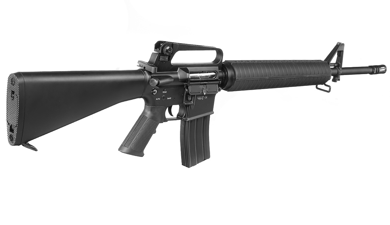 Double Bell M16A2 Rifle Professional Line Vollmetall S-AEG 6mm BB schwarz Bild 3