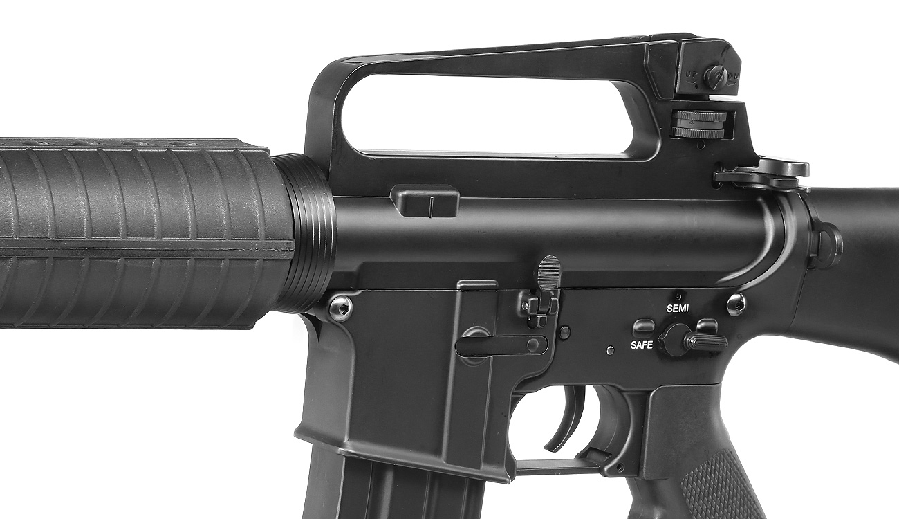 Double Bell M16A2 Rifle Professional Line Vollmetall S-AEG 6mm BB schwarz Bild 6