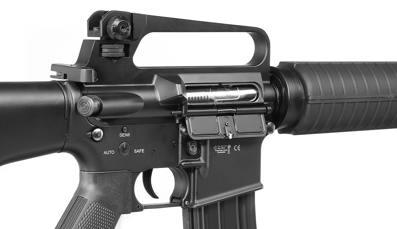 Double Bell M16A2 Rifle Professional Line Vollmetall S-AEG 6mm BB schwarz Bild 7