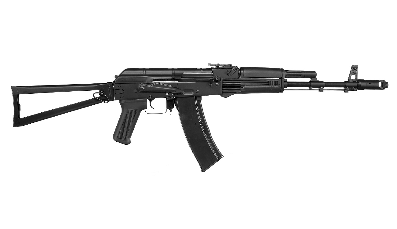 Double Bell AKS-74N Professional Line Vollmetall S-AEG 6mm BB schwarz Bild 2