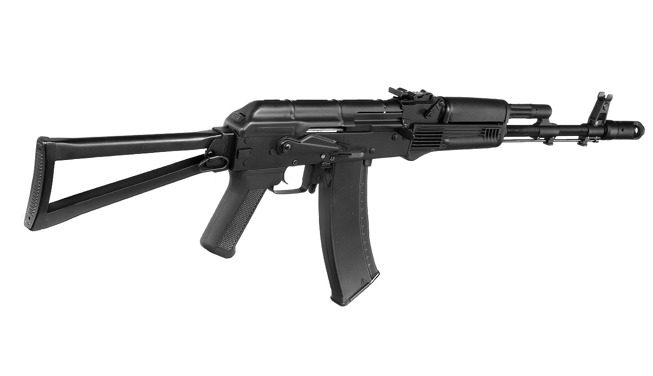 Double Bell AKS-74N Professional Line Vollmetall S-AEG 6mm BB schwarz Bild 3