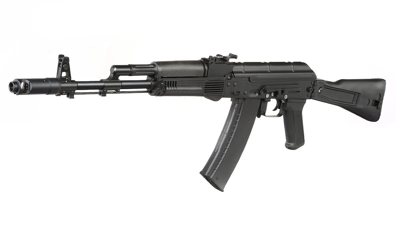 Versandrcklufer Double Bell AK-74MN Professional Line Vollmetall S-AEG 6mm BB schwarz
