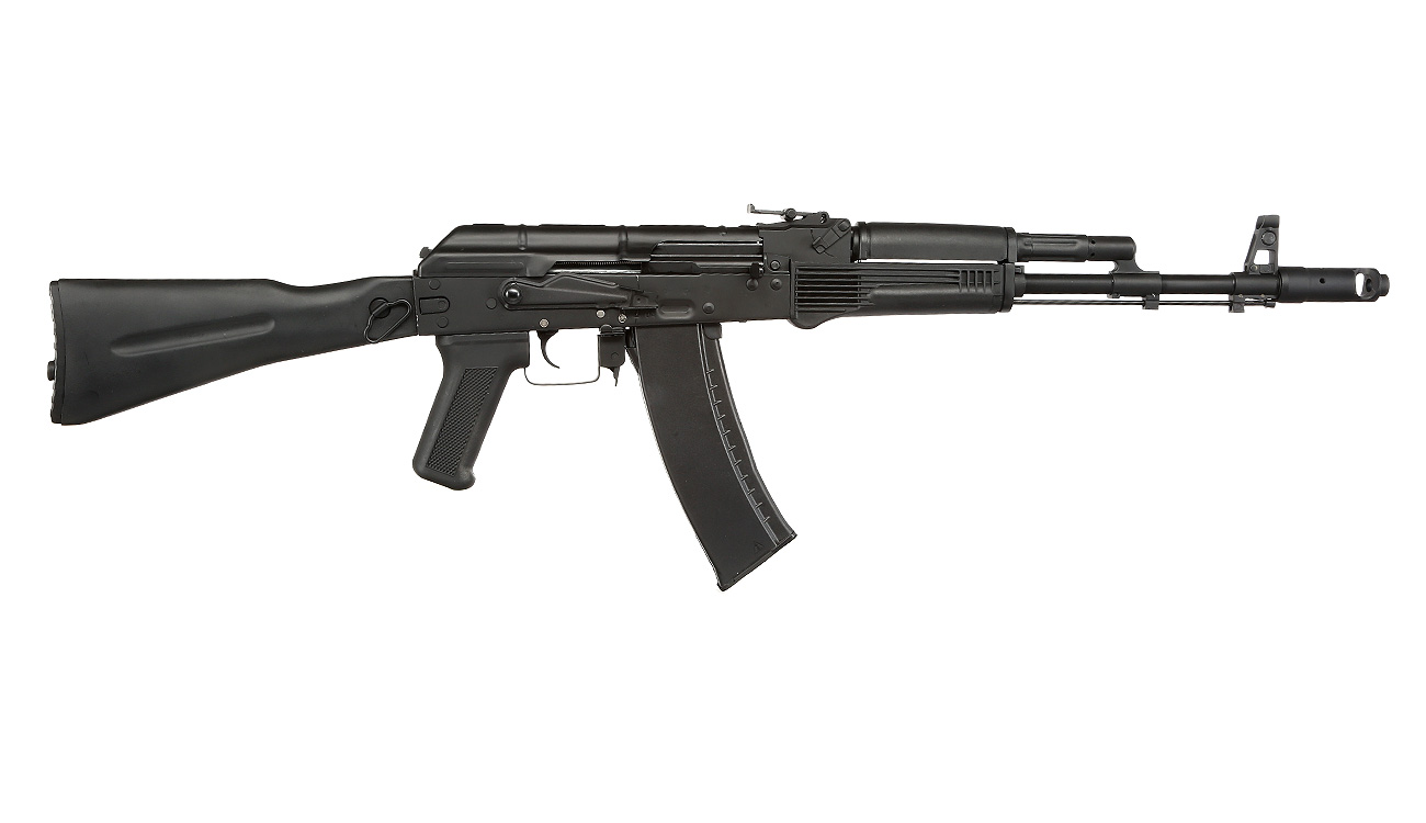 Double Bell AK-74MN Professional Line Vollmetall S-AEG 6mm BB schwarz Bild 2