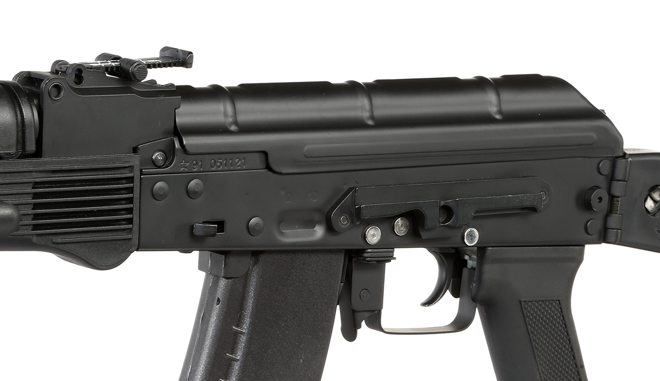 Double Bell AK-74MN Professional Line Vollmetall S-AEG 6mm BB schwarz Bild 7