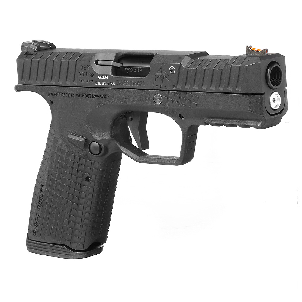 EMG / Archon Firearms Type-B mit Metallschlitten GBB 6mm BB schwarz Bild 7