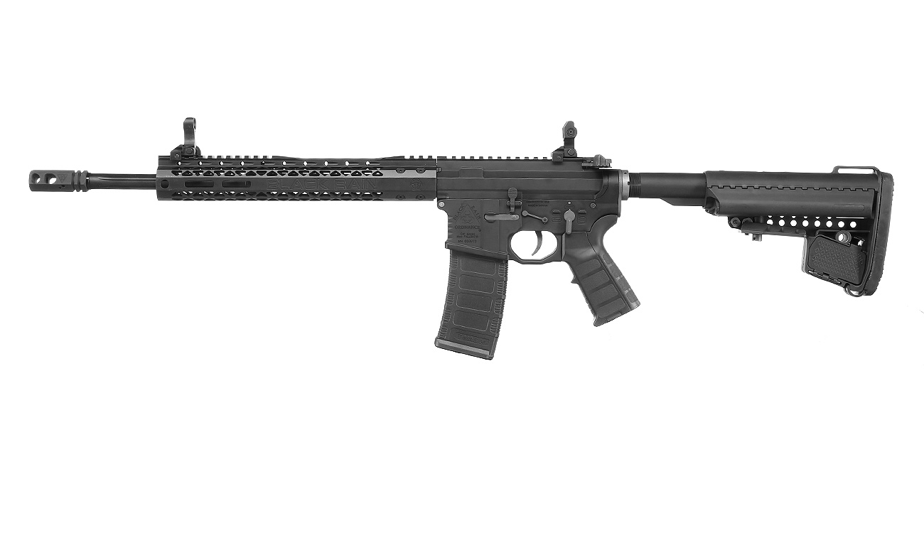 King Arms Black Rain Ordnance Spec 15 Carbine Vollmetall S-AEG 6mm BB schwarz Bild 1