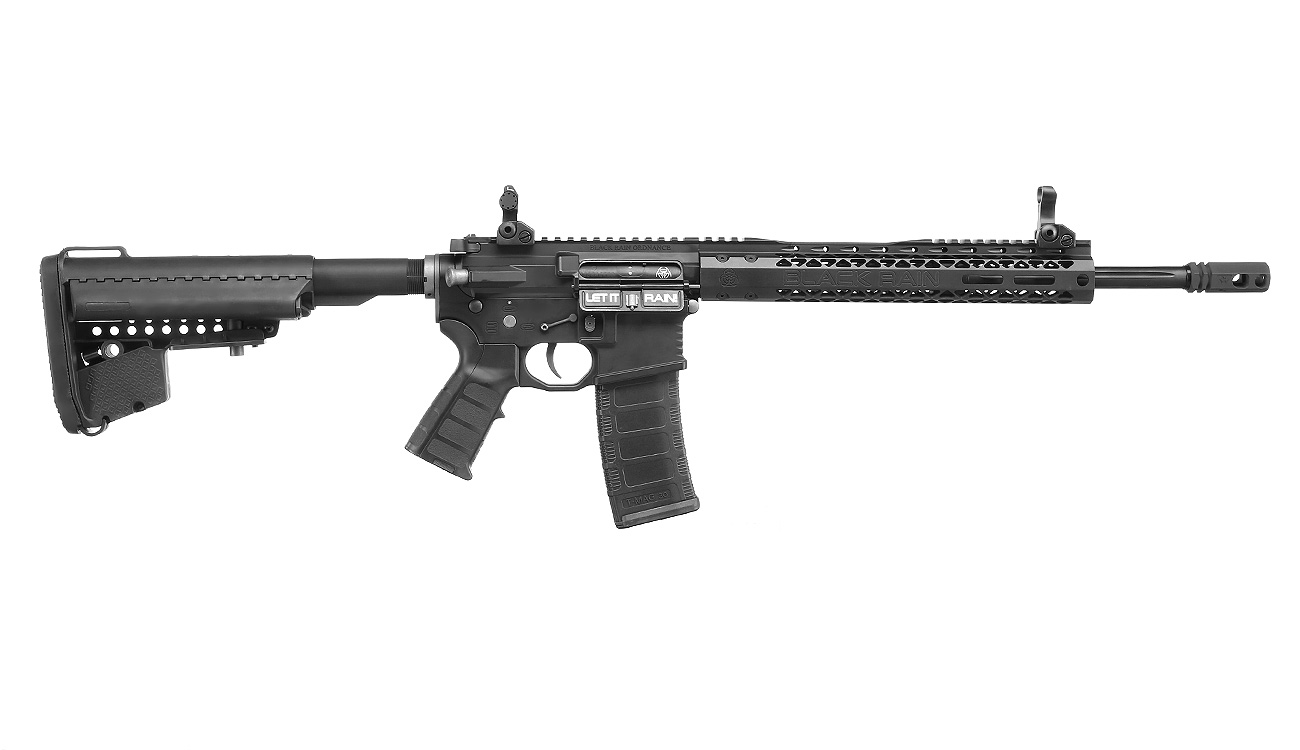King Arms Black Rain Ordnance Spec 15 Carbine Vollmetall S-AEG 6mm BB schwarz Bild 2