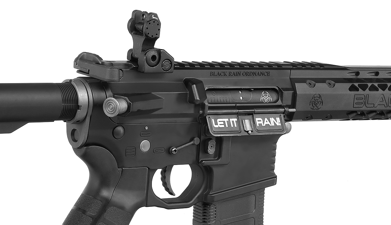King Arms Black Rain Ordnance Spec 15 Carbine Vollmetall S-AEG 6mm BB schwarz Bild 8