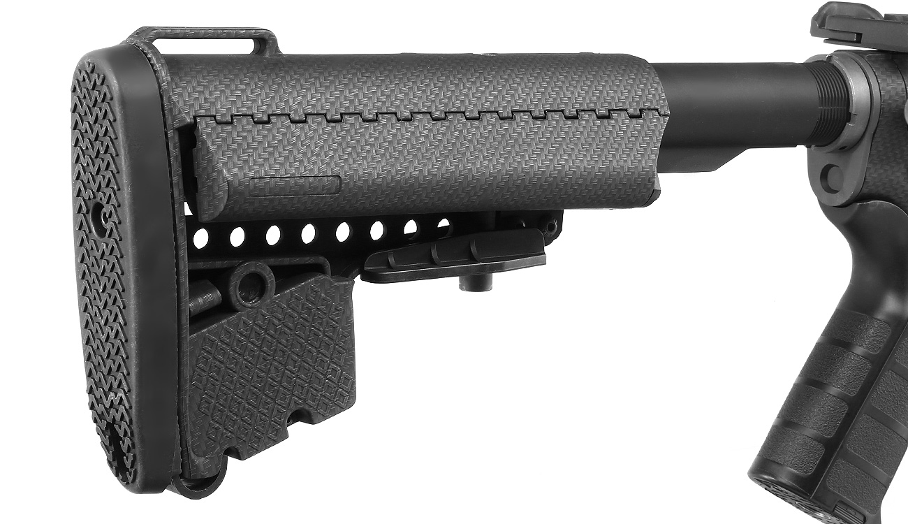 King Arms Black Rain Ordnance Spec 15 Carbine Vollmetall S-AEG 6mm BB Carbon-Design Bild 9