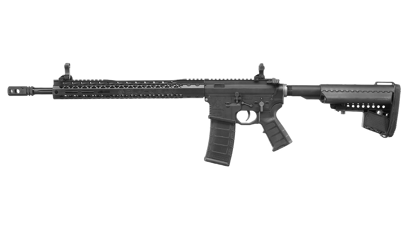 King Arms Black Rain Ordnance Spec 15 Rifle Vollmetall S-AEG 6mm BB schwarz Bild 1