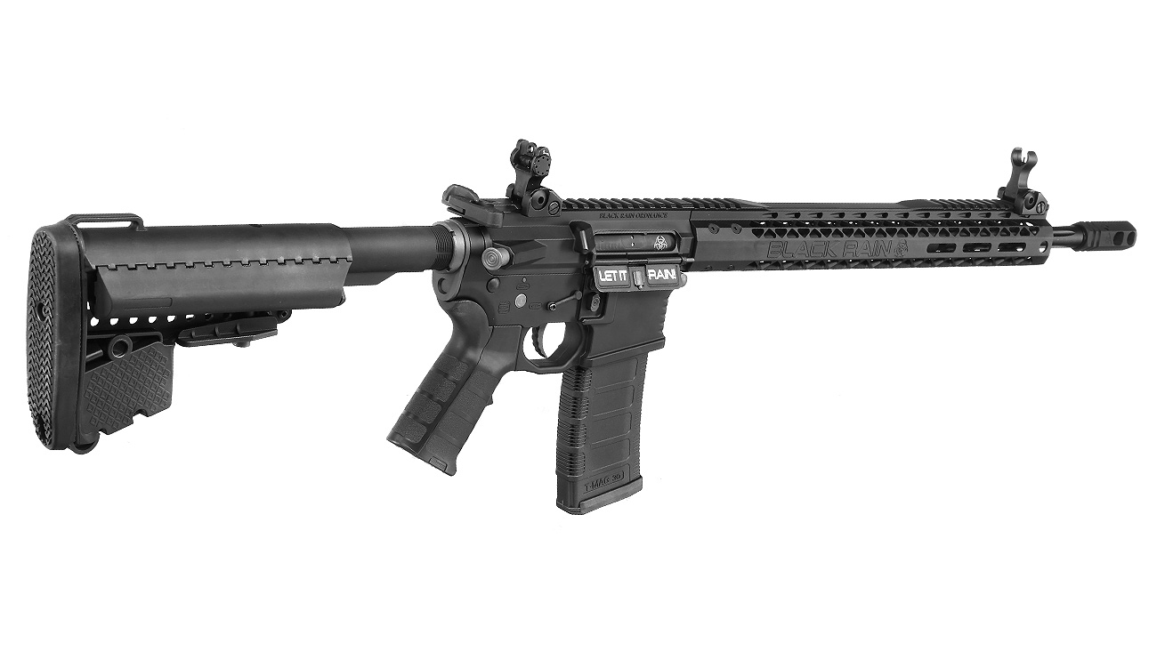 King Arms Black Rain Ordnance Spec 15 Rifle Vollmetall S-AEG 6mm BB schwarz Bild 3