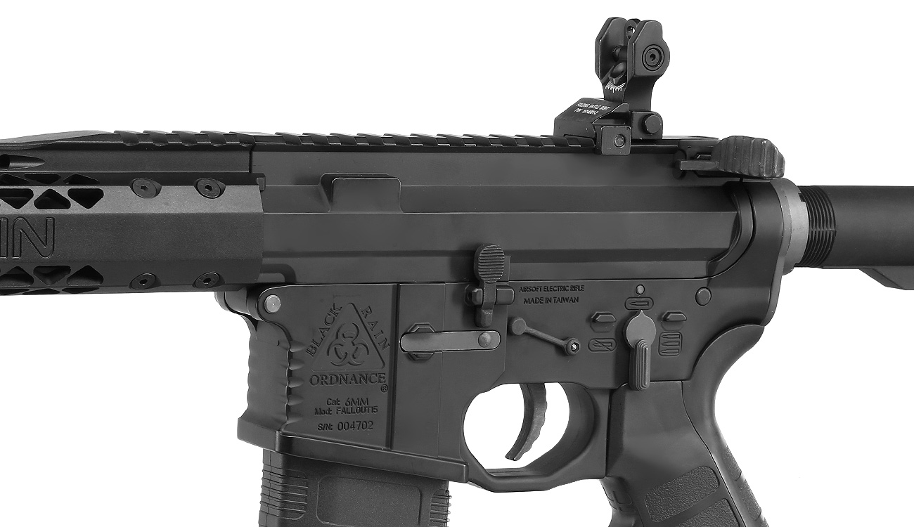 King Arms Black Rain Ordnance Spec 15 Rifle Vollmetall S-AEG 6mm BB schwarz Bild 7