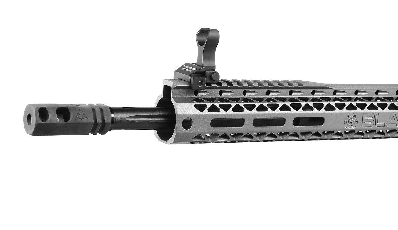 King Arms Black Rain Ordnance Spec 15 Rifle Vollmetall S-AEG 6mm BB Urban Grey Bild 6