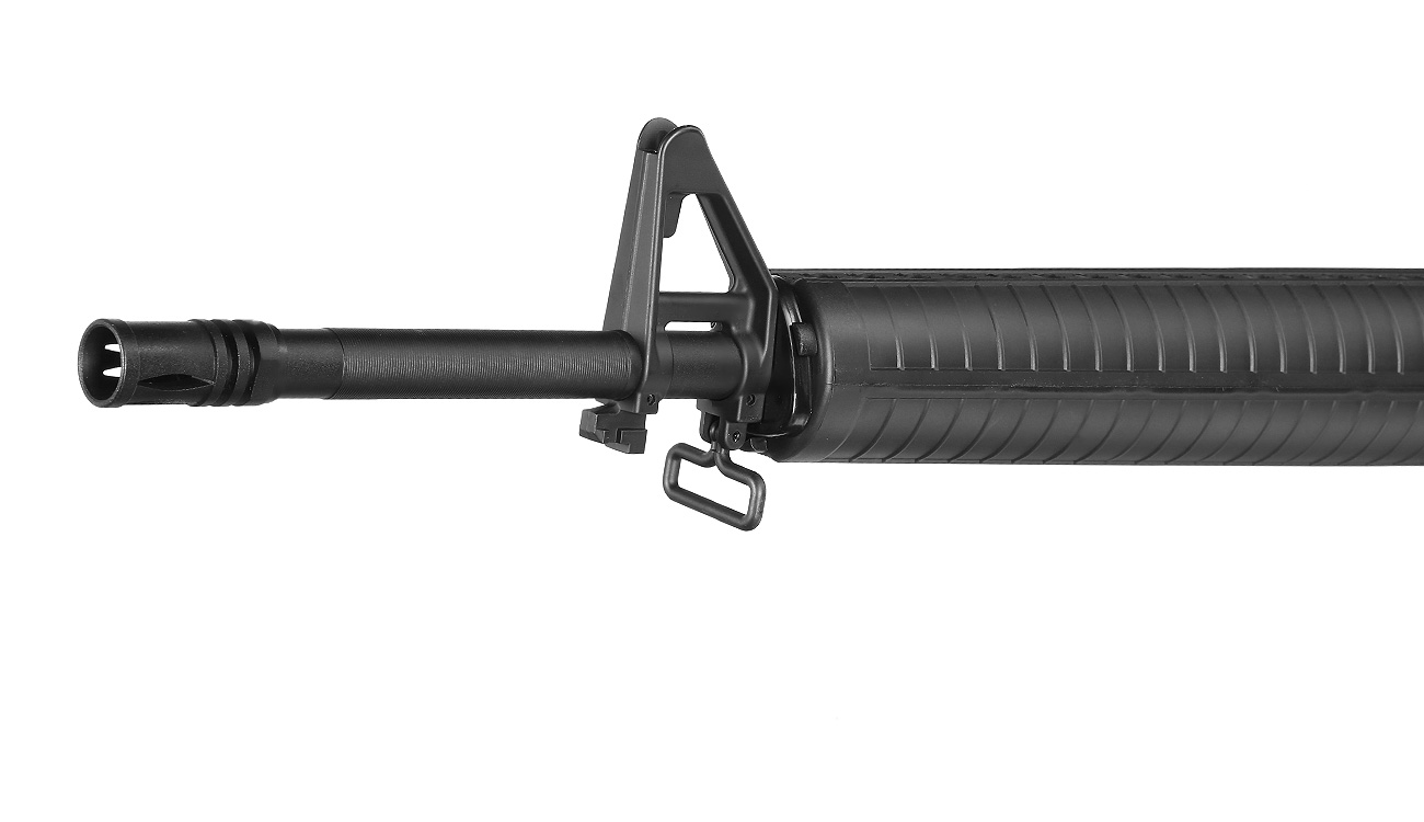E&C M16A2 Rifle Vollmetall QD-1.5 Gearbox S-AEG 6mm BB schwarz Bild 5