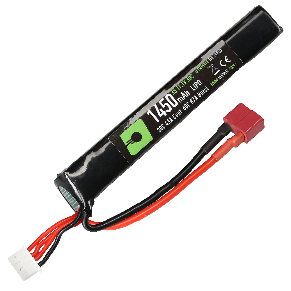 Nuprol Power Series LiPo Akku 11,1V 1450mAh 30C / 60C Stick-Type m. Deans Anschluss