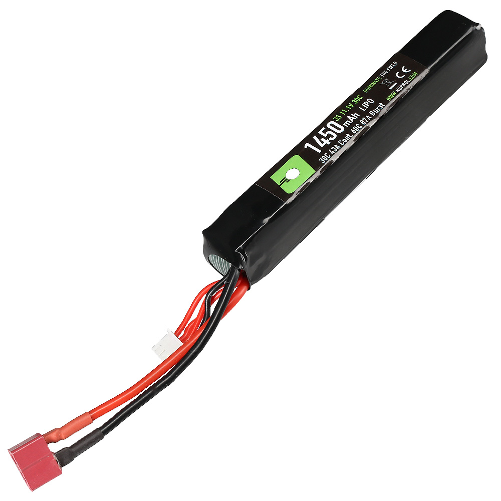 Nuprol Power Series LiPo Akku 11,1V 1450mAh 30C / 60C Stick-Type m. Deans Anschluss Bild 1