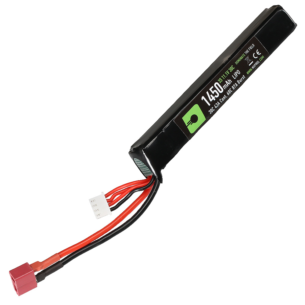 Nuprol Power Series LiPo Akku 11,1V 1450mAh 30C / 60C Stick-Type m. Deans Anschluss Bild 2