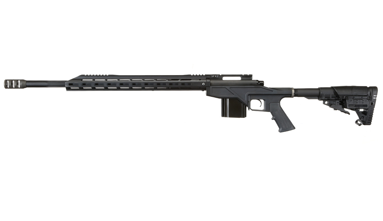 King Arms TWS M700 LOCK CNC Gas Bolt Action Snipergewehr 6mm BB schwarz Bild 1
