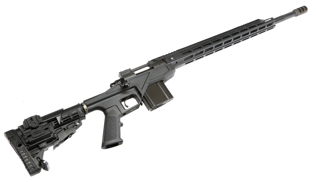 King Arms TWS M700 LOCK CNC Gas Bolt Action Snipergewehr 6mm BB schwarz Bild 3