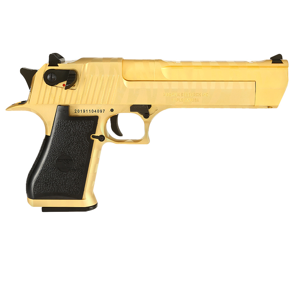 Wei-ETech Desert Eagle .50AE Vollmetall GBB 6mm BB Gold Tiger Stripe Edition Bild 3