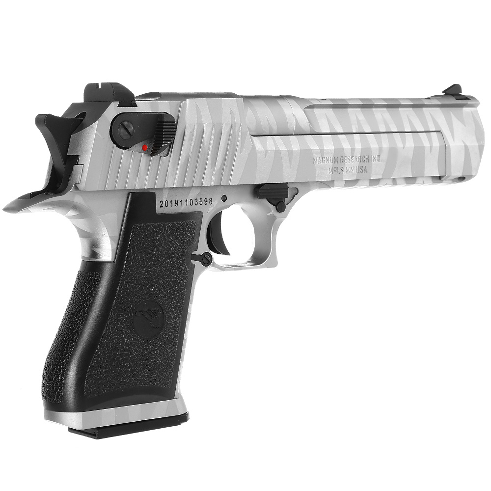 Wei-ETech Desert Eagle .50AE Vollmetall GBB 6mm BB Silver Tiger Stripe Edition Bild 4