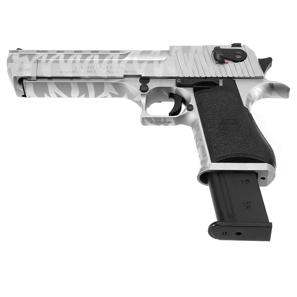 Wei-ETech Desert Eagle .50AE Vollmetall GBB 6mm BB Silver Tiger Stripe Edition Bild 5