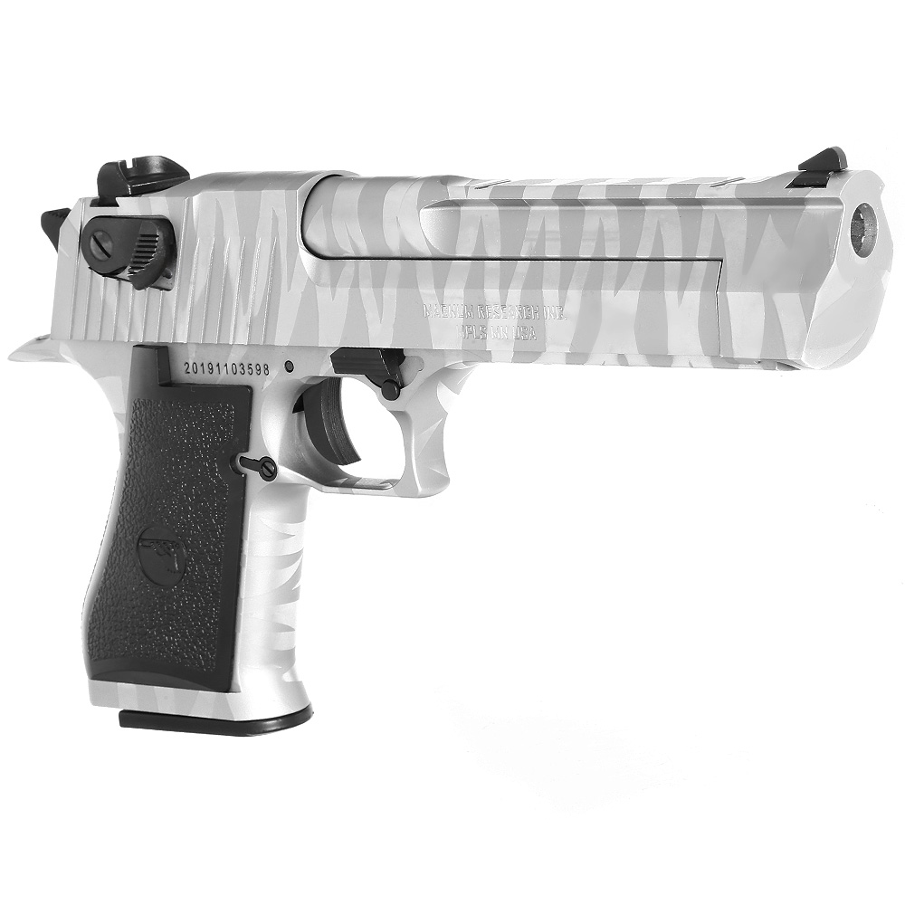 Wei-ETech Desert Eagle .50AE Vollmetall GBB 6mm BB Silver Tiger Stripe Edition Bild 7