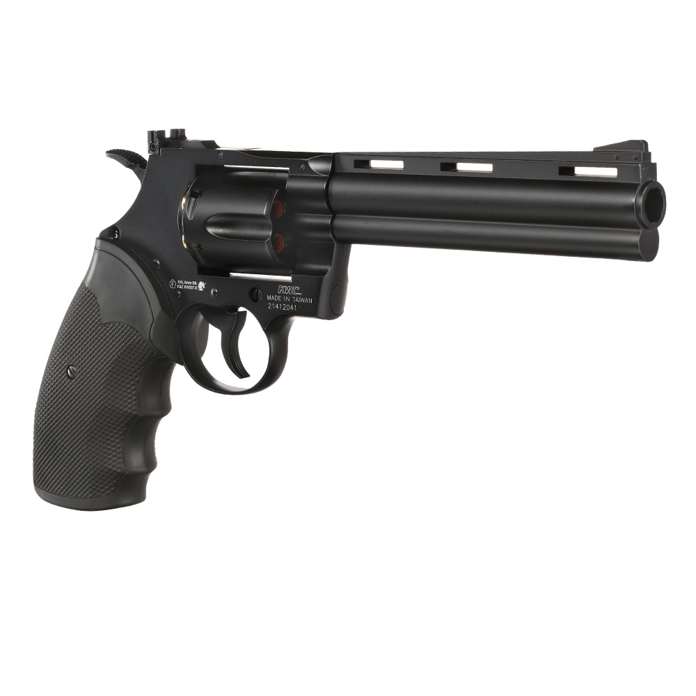 KWC .357 Python 6 Zoll Revolver Vollmetall CO2 6mm BB schwarz Bild 9