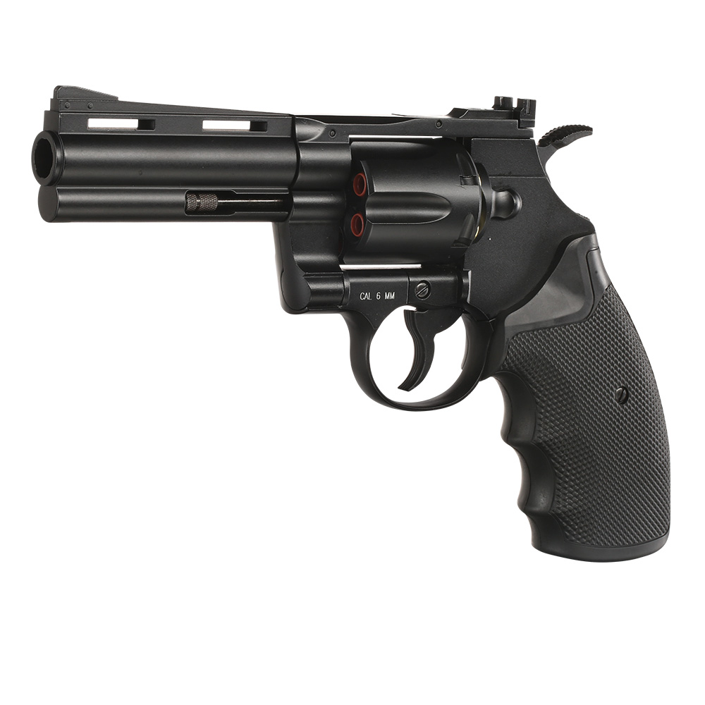 KWC .357 Python 4 Zoll Revolver Vollmetall CO2 6mm BB schwarz