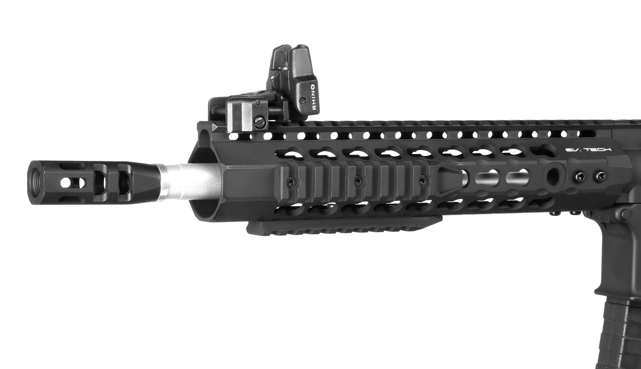 APS M4 10 Zoll KeyMod Spyder ASR-Series Vollmetall eSilver Edge SDU-MosFet 2.0 S-AEG 6mm BB schwarz Bild 6