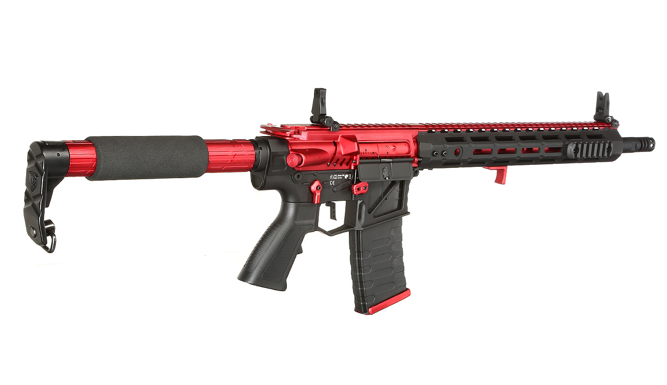 Versandrcklufer APS Ghost Patrol Phantom Rifle Vollmetall SDU-MosFet 2.0 S-AEG 6mm BB rot Bild 3