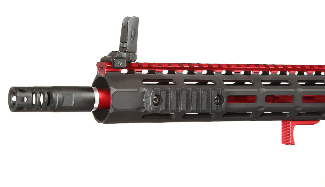 Versandrcklufer APS Ghost Patrol Phantom Rifle Vollmetall SDU-MosFet 2.0 S-AEG 6mm BB rot Bild 5