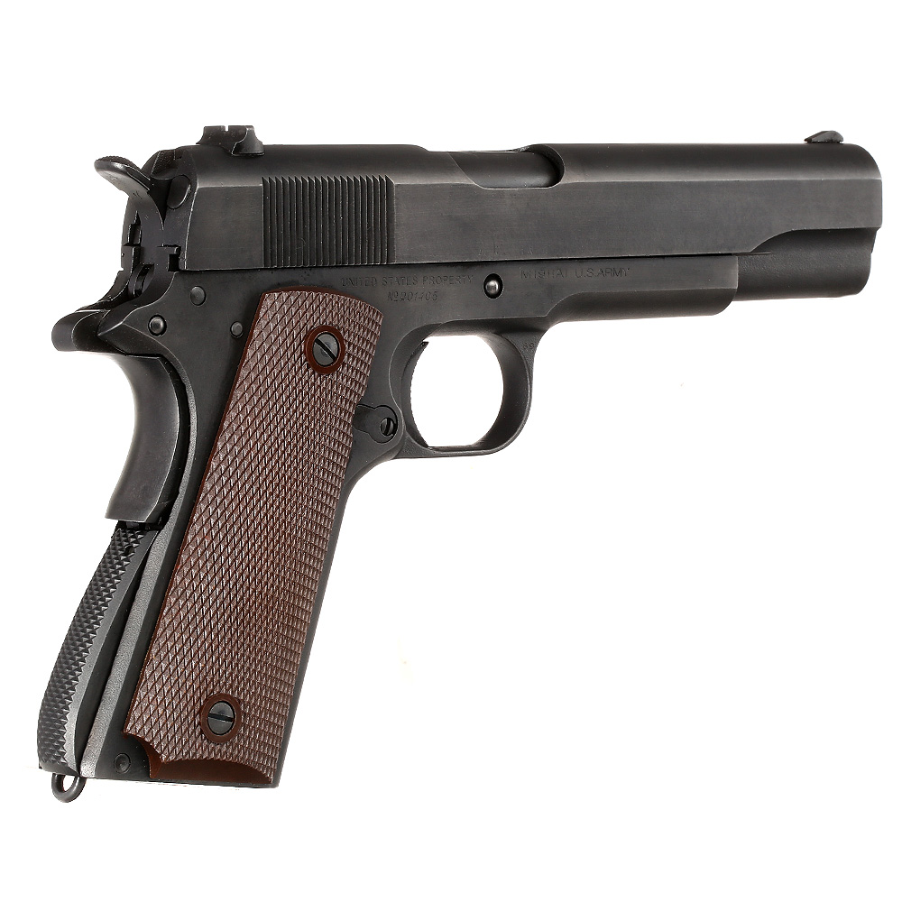 Inokatsu Colt 1911A1 Stahl CO2 BlowBack 6mm BB schwarz - 100th Limited Edition Bild 4