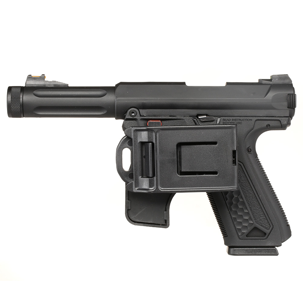 CTM Speed Draw Tactical Holster f. VFC Glock / AAC AAP-01 Pistolen Serie rechts schwarz Bild 9