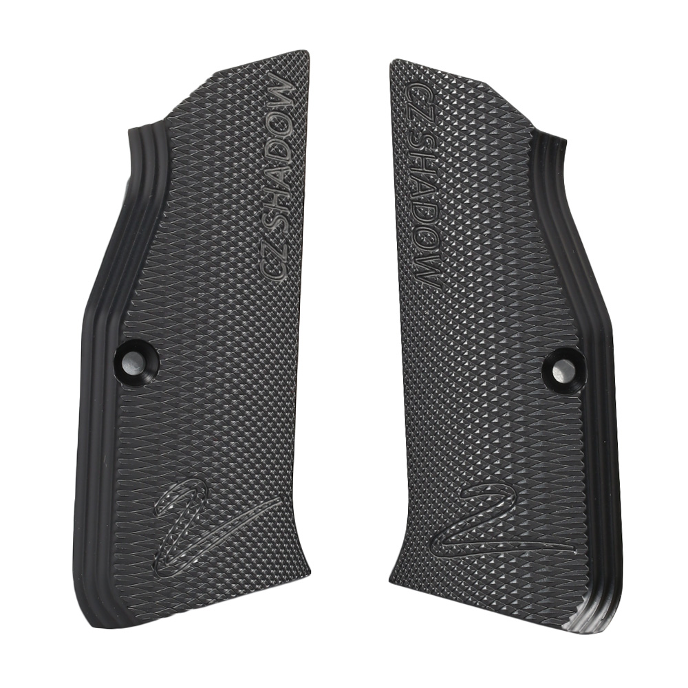KJ Works Aluminium Griffschalen f. CZ Shadow 2 CO2BB Shadow-Black Bild 1