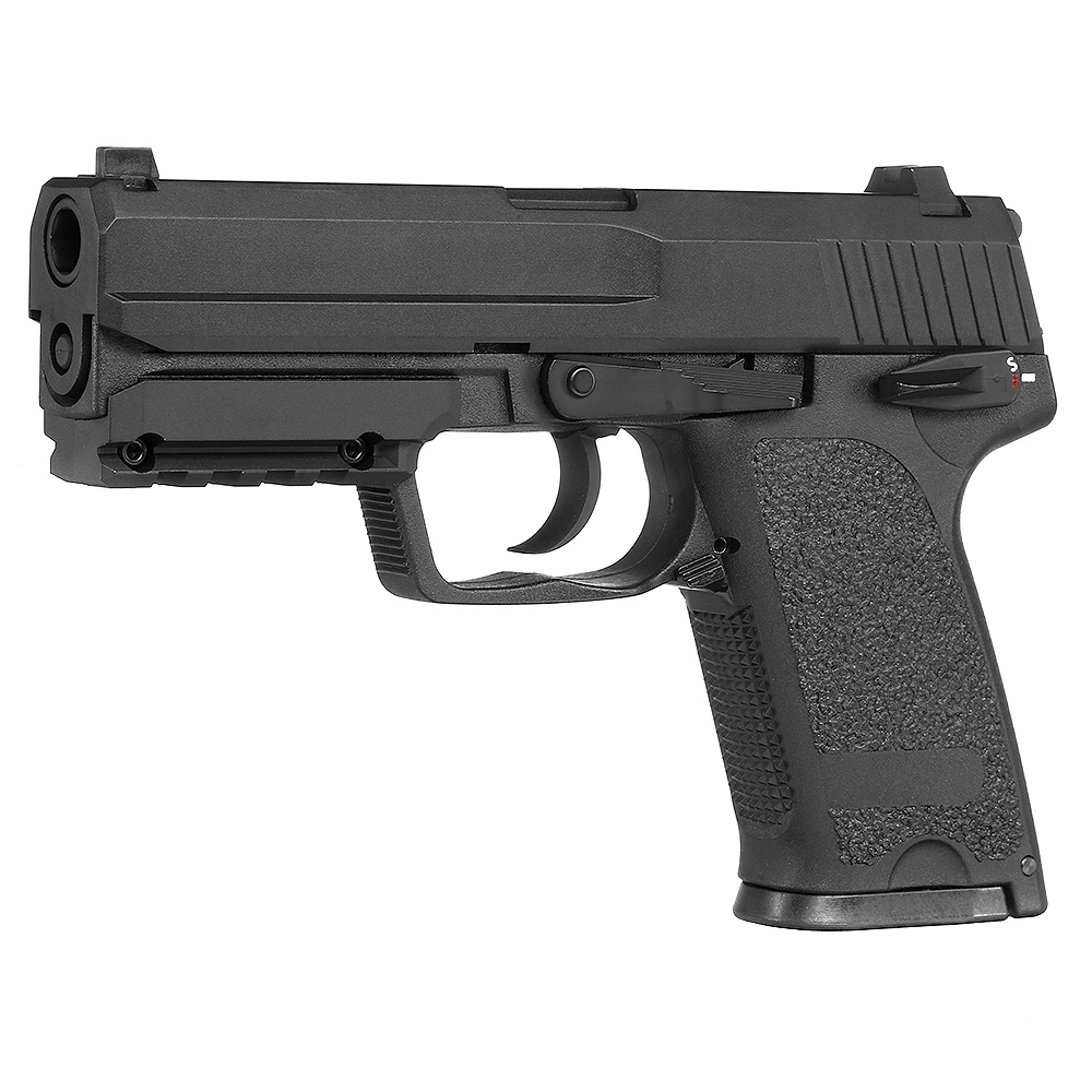 KLI SP.45 mit Metallschlitten GBB 6mm BB schwarz