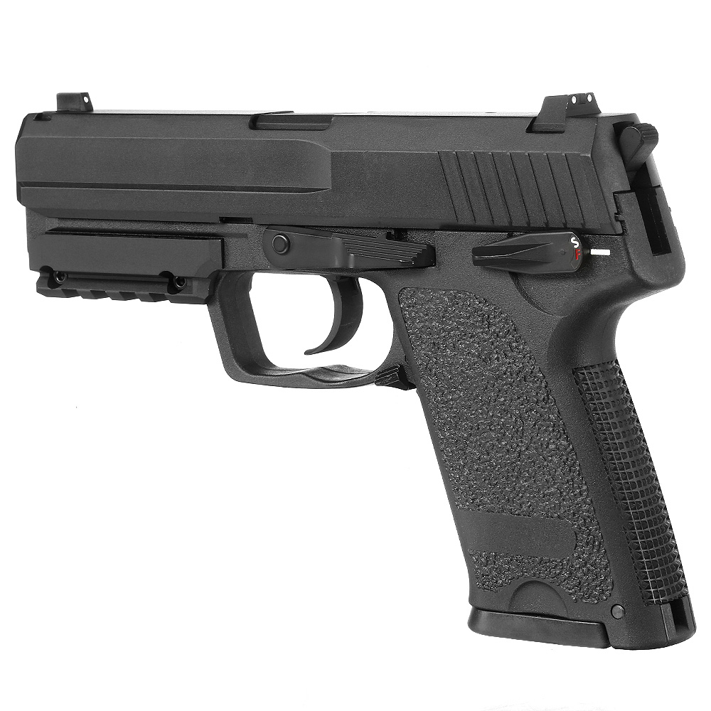 KLI SP.45 mit Metallschlitten GBB 6mm BB schwarz Bild 7