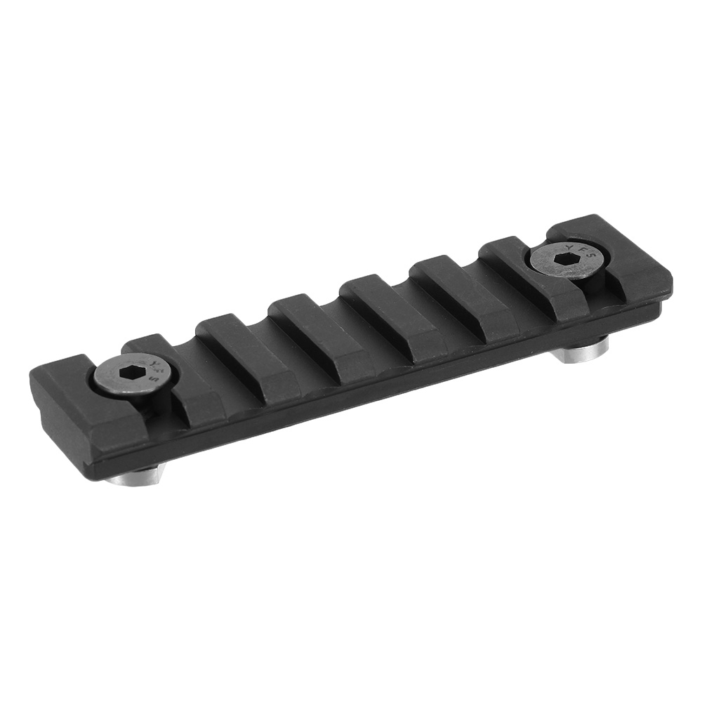 UTG Pro M-LOK 21mm Aluminium Schiene 7 Slots / 80 mm / 3.14 Zoll schwarz