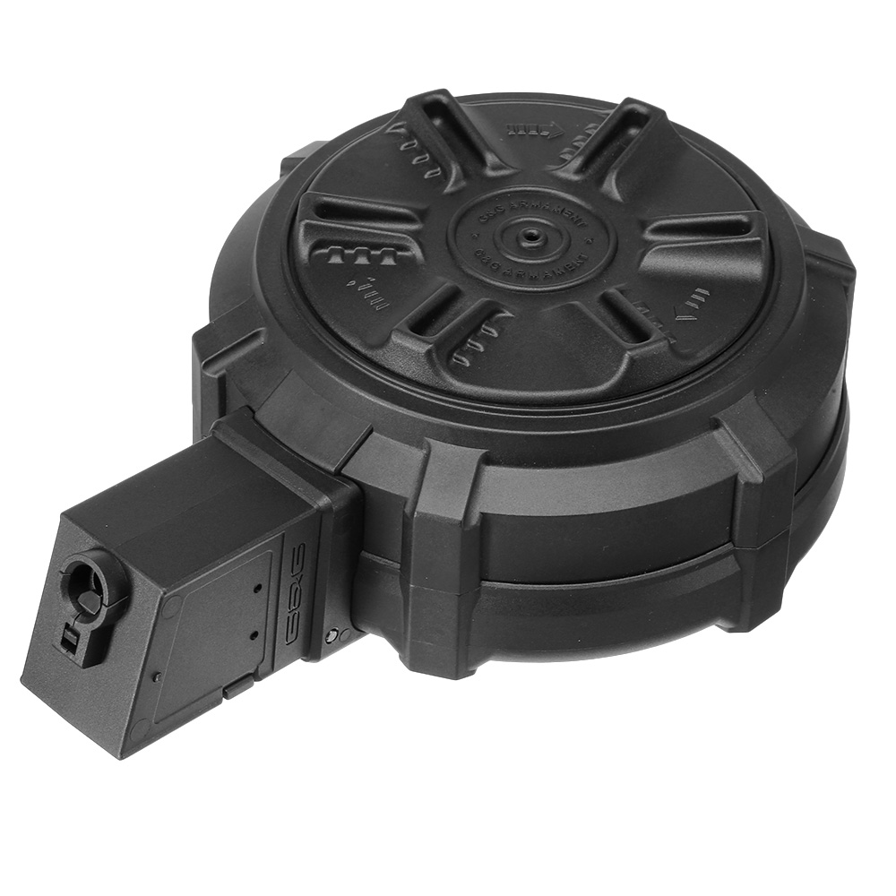 G&G PCC45 Trommelmagazin Hi-Cap 1500 Schuss schwarz Bild 5